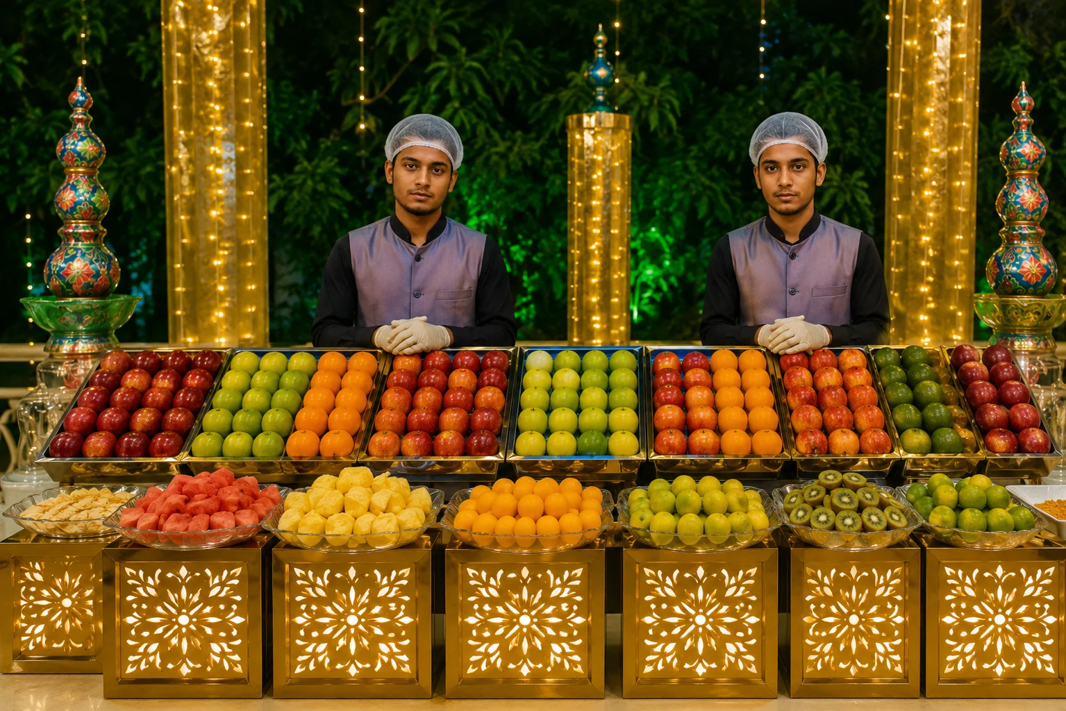 Fresh Exotic Fruit Counter